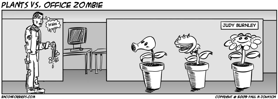 Plants vs. Office Zombie
