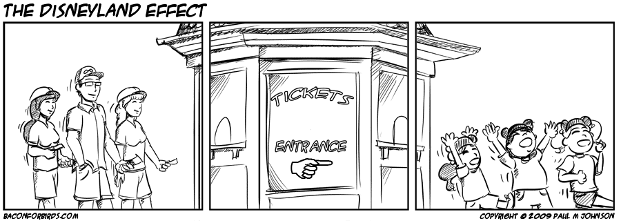 Click for full size. The Disneyland effect