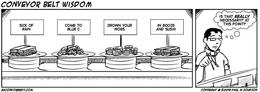 Conveyor Belt Wisdom