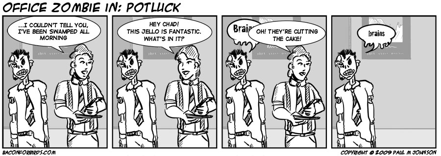 Office Zombie in: Potluck