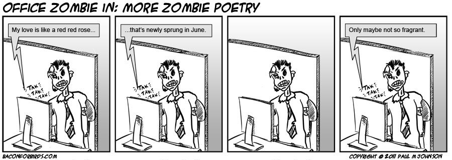 Zombie poetry